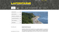 Desktop Screenshot of excavationslafontaine.com